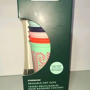 Starbucks Holiday Color changing cups